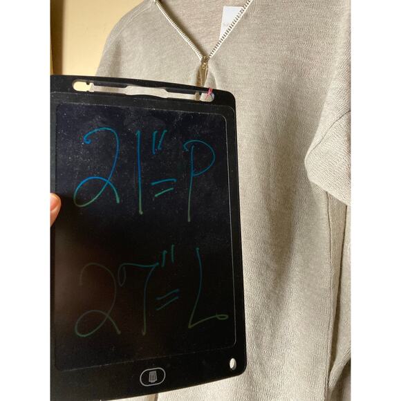 NWT Soft Surroundings Beige Pullover Top w/Zipper Sz L - Picture 8 of 8